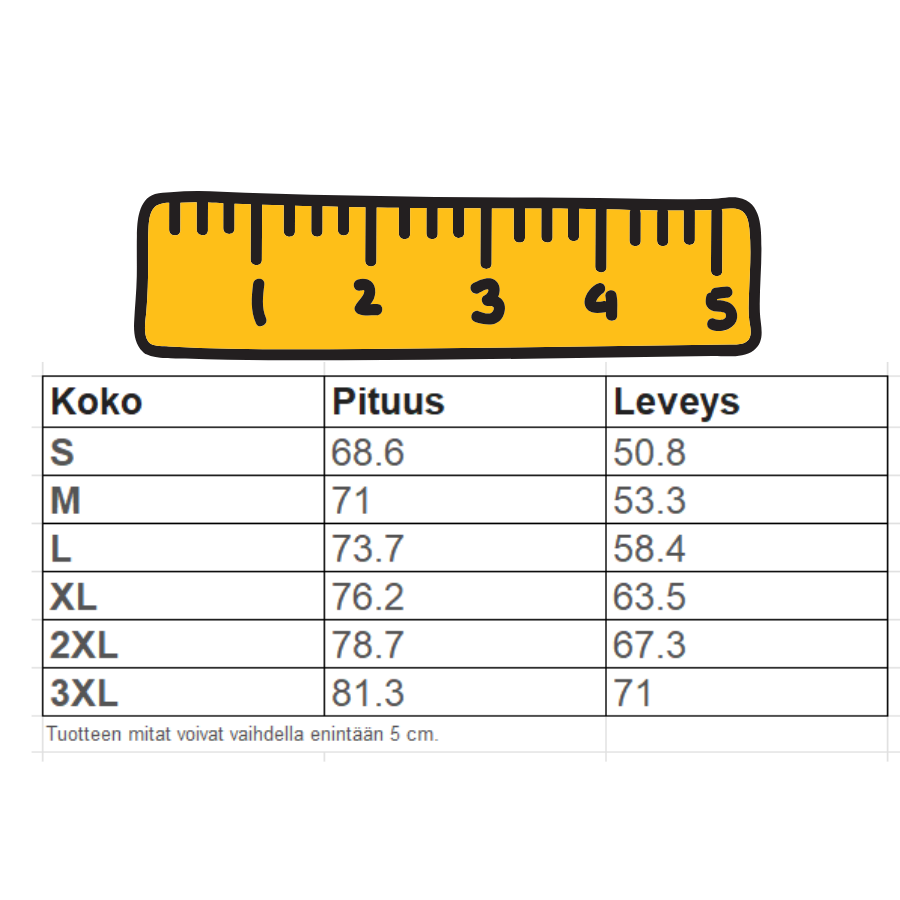 Kompassiruusu–huppari omilla koordinaateilla