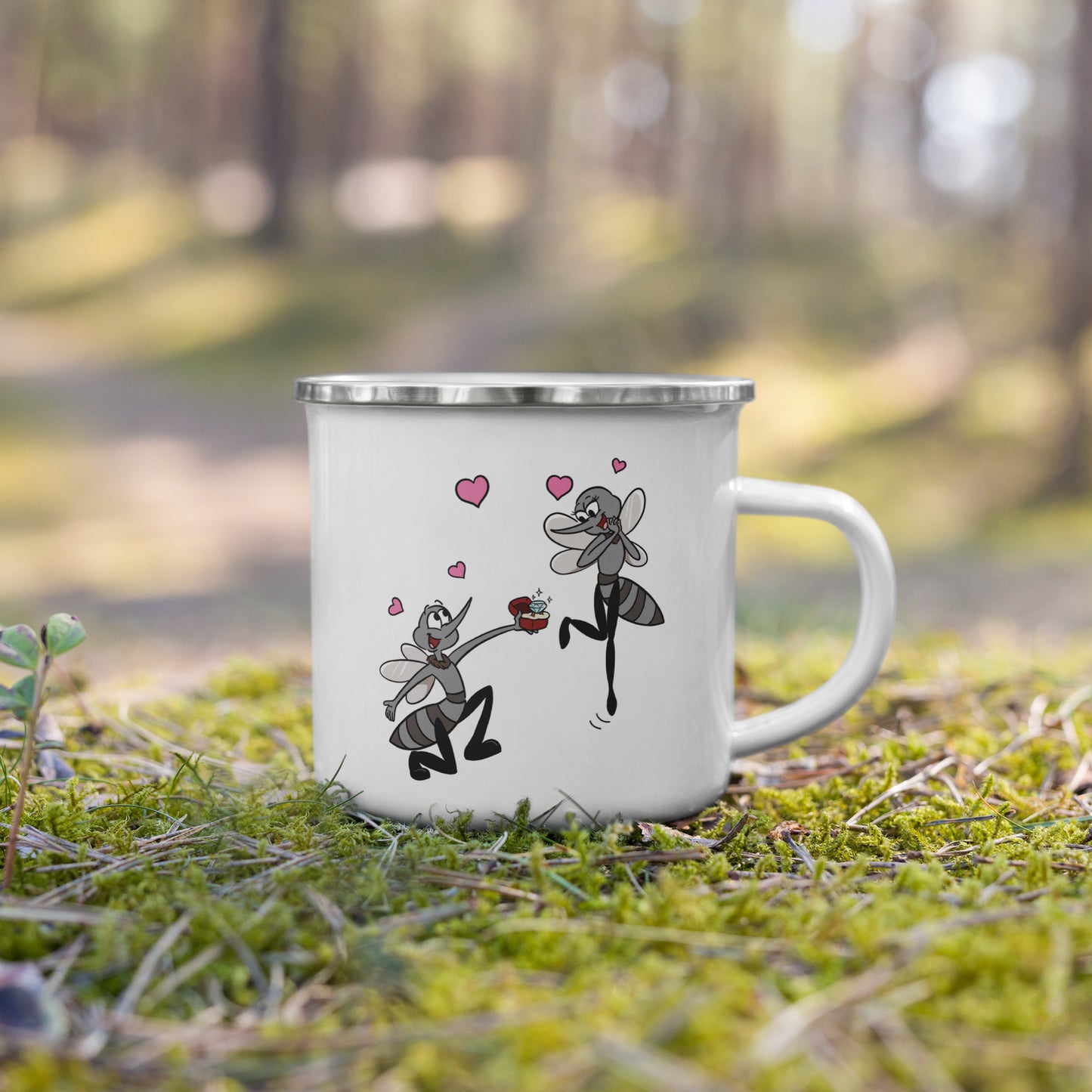 Erähenkinen kosintamuki, tuutko vaimokseni?